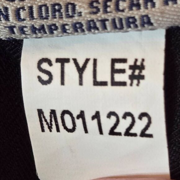 Hook & Tackle Mens Short Sleeve Embroidered Button-up Shirt Black Large - Picture 13 of 15